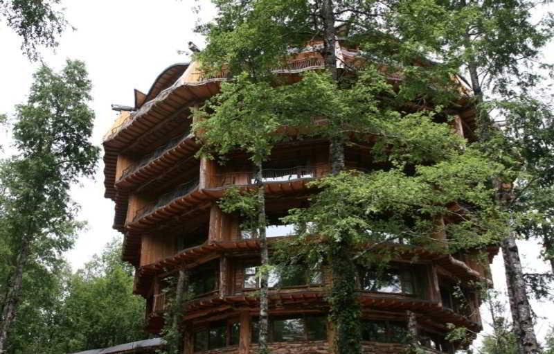 Huilo Huilo Nothofagus Hotel & Spa Puerto Fuy Exteriör bild