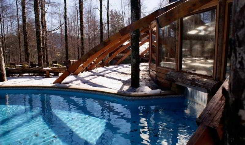 Huilo Huilo Nothofagus Hotel & Spa Puerto Fuy Exteriör bild