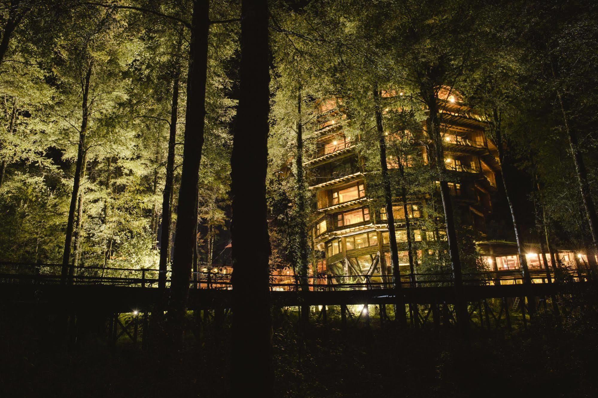 Huilo Huilo Nothofagus Hotel & Spa Puerto Fuy Exteriör bild
