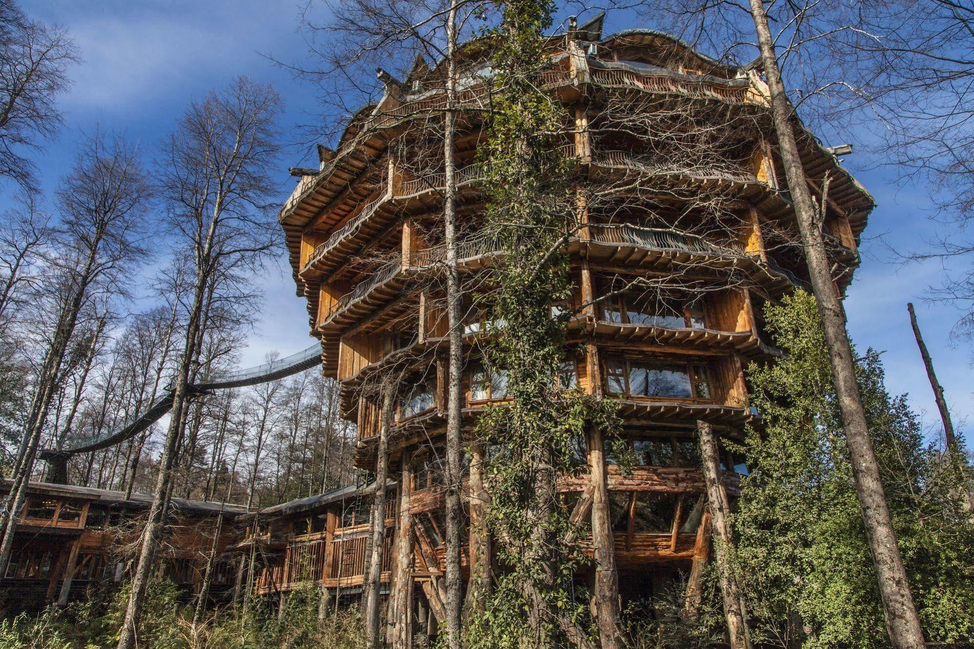Huilo Huilo Nothofagus Hotel & Spa Puerto Fuy Exteriör bild