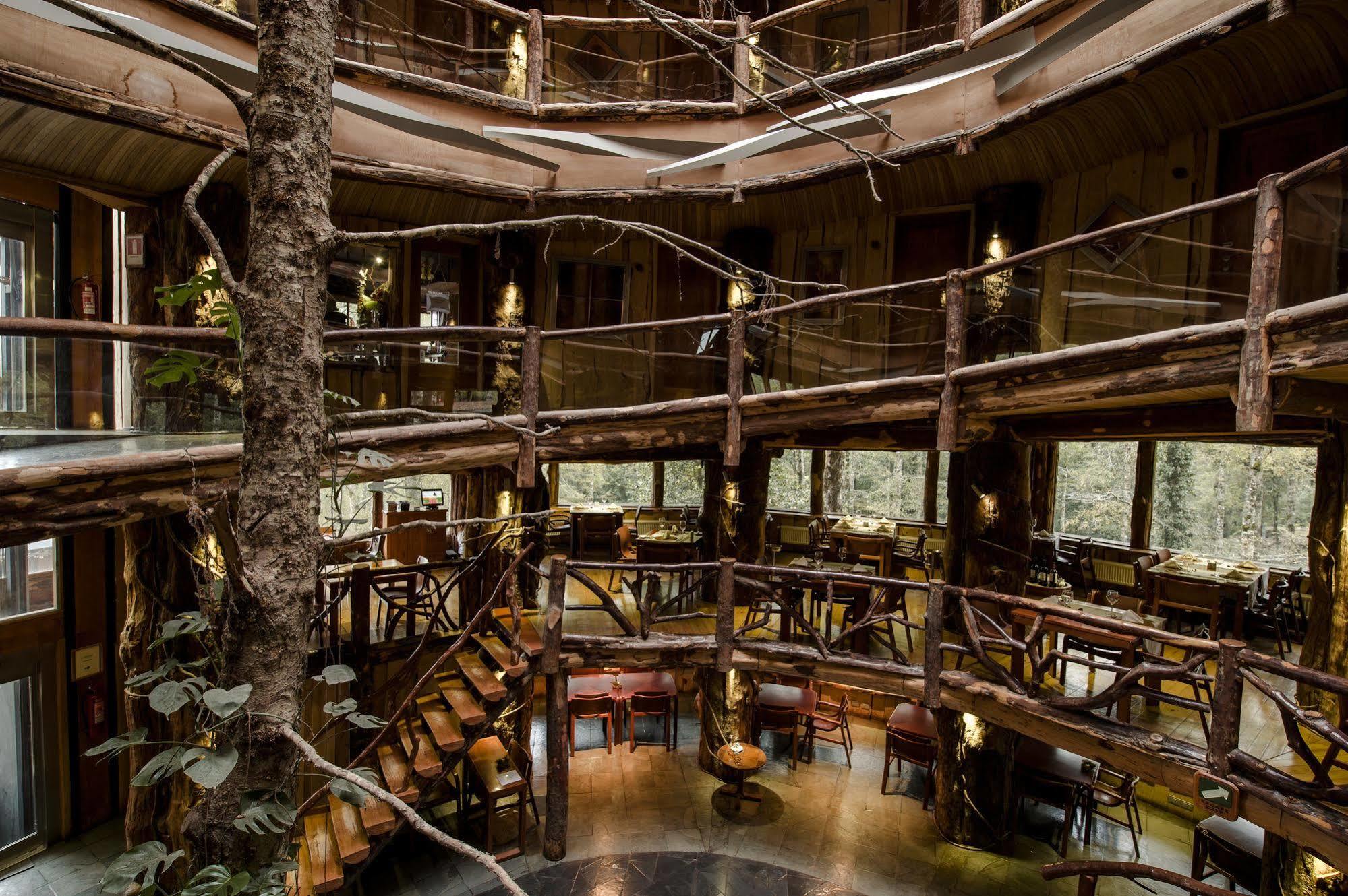 Huilo Huilo Nothofagus Hotel & Spa Puerto Fuy Exteriör bild